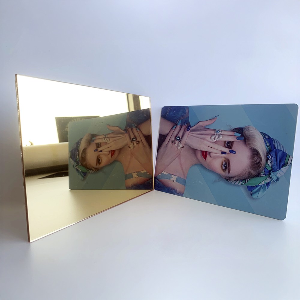 Acrilico Espejo Dorado 2